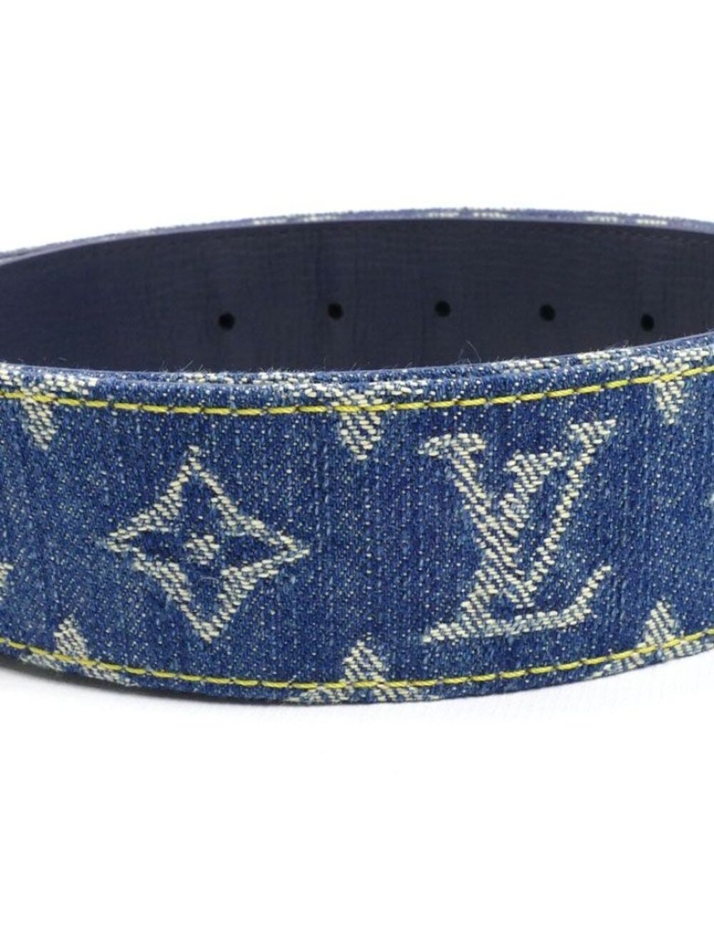 Louis Vuitton Ceinture Lvheart Belt Blue - Picture 3 of 6